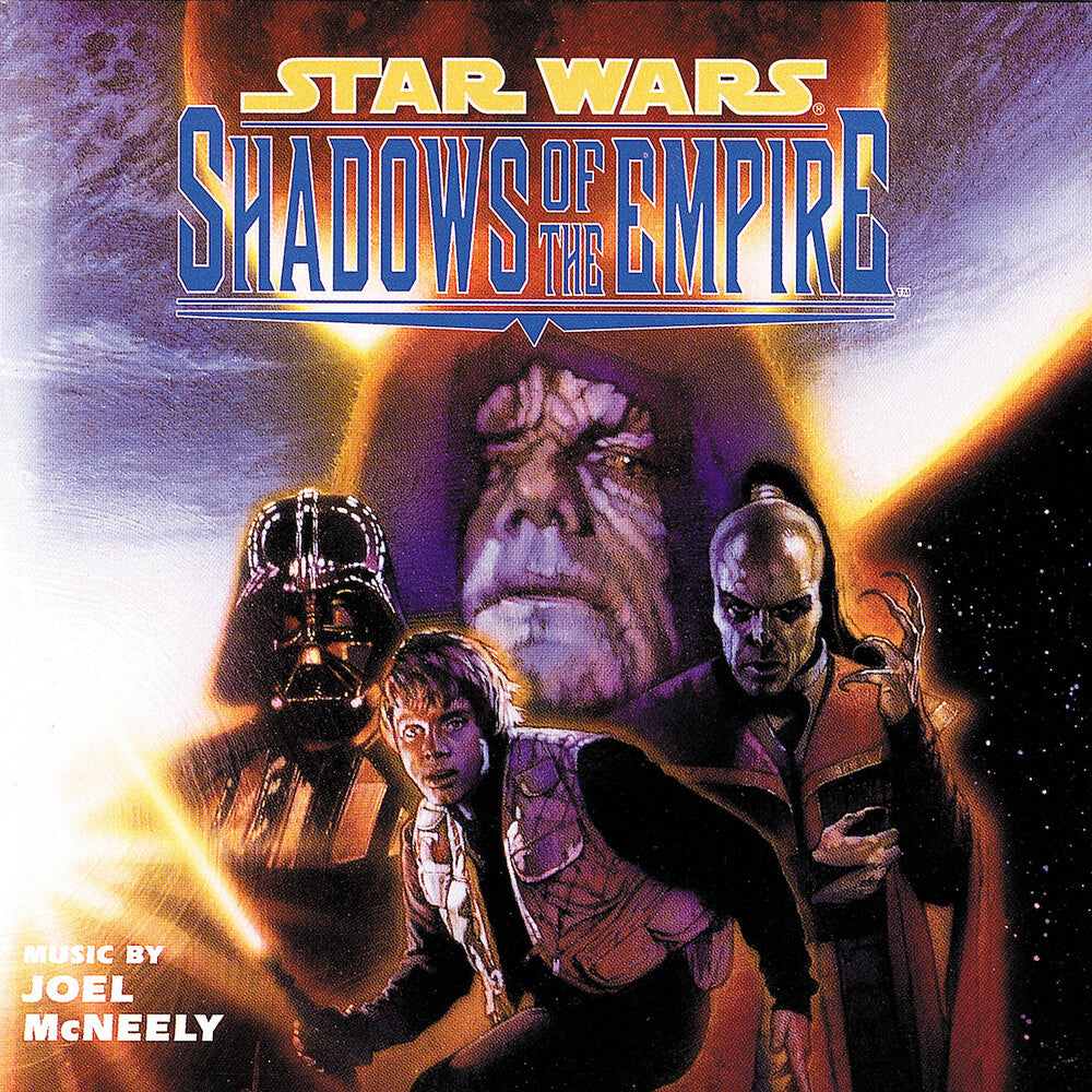 the album cover for Joel McNeely - Star Wars: Shadows Of The Empire [LP]