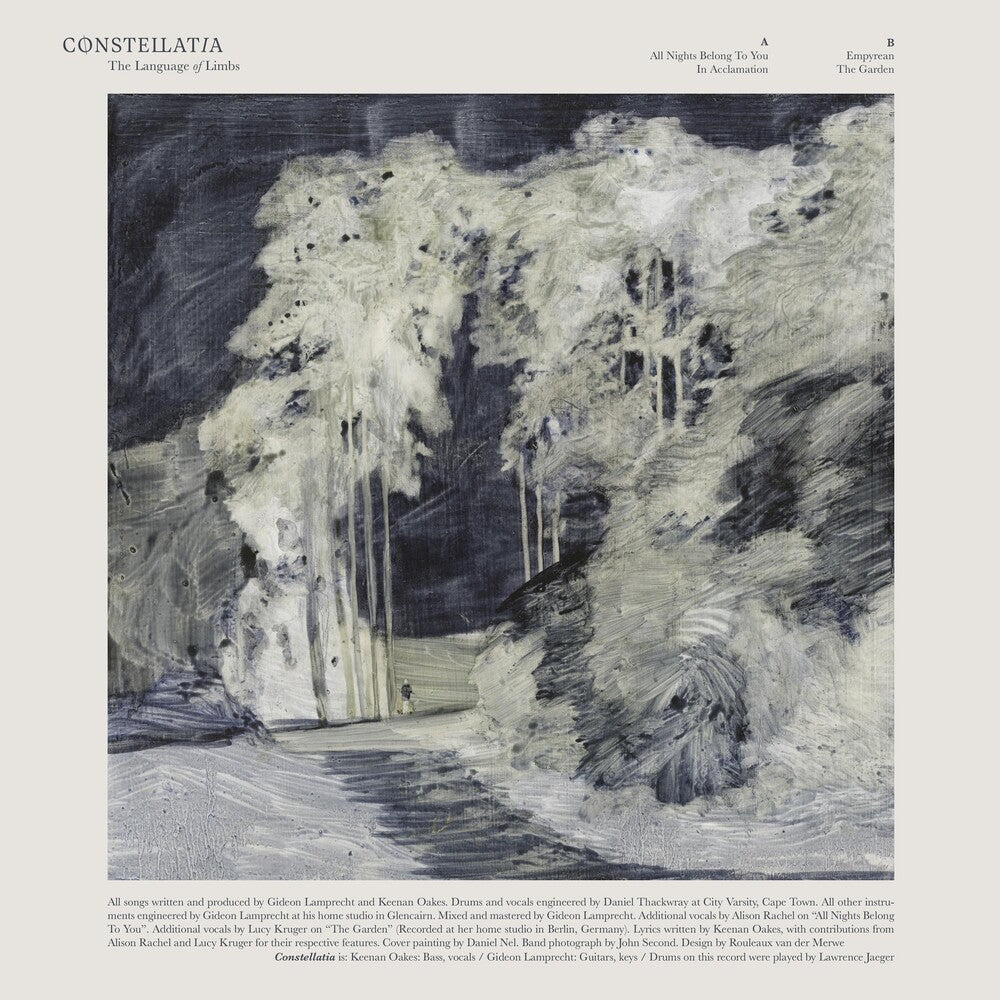 the album cover for Constellatia - Language Of Limbs