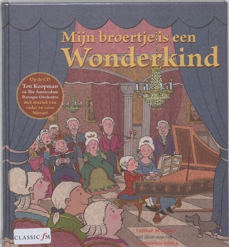 the album cover for Koopman / Mathot - Mijn Broertje Is Een Wonderkin