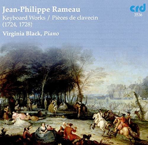 the album cover for Rameau - Keyboard Works