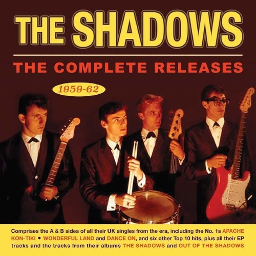 the album cover for Shadows - Complete Releases 1959-62