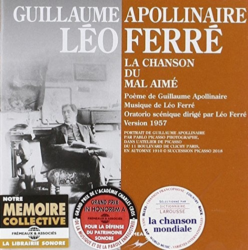 the album cover for Leo Ferre / Apollinaire,Guillaume - Chanson Du Mal Aime