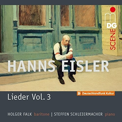 the album cover for Eisler / Falk / Schleiermacher - Lieder 3