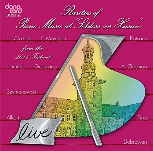 the album cover for Alkan / Katsaris / Hassan - Rarities of Piano Music
