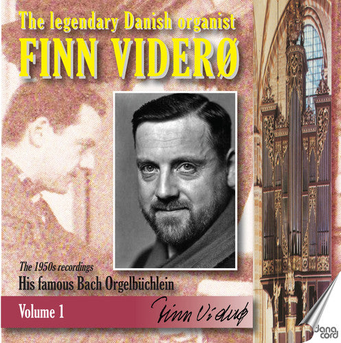 the album cover for J Bach .S. / Videro - Legendary Danish Organist 1