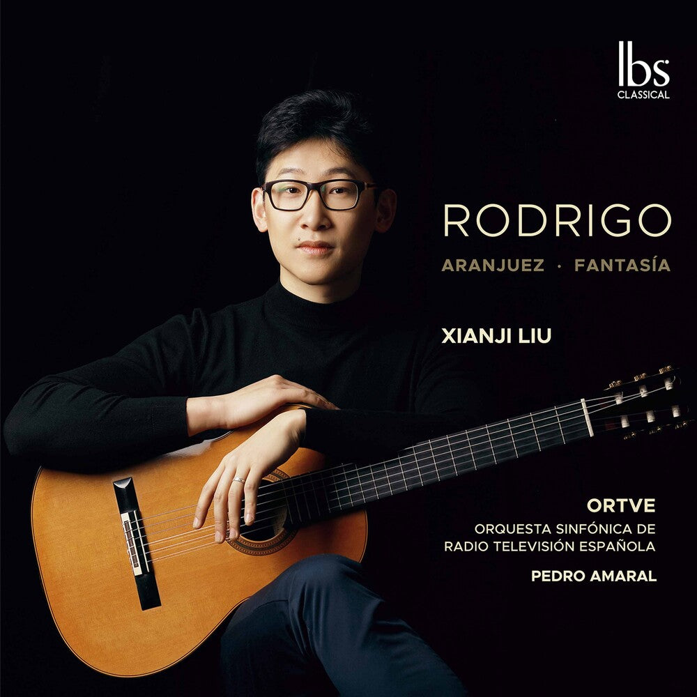 the album cover for Rodrigo / Liu / Amaral - Aranjuez / Fantasia