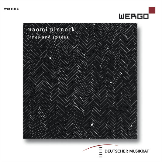 the album cover for Pinnock / Quatuor Bozzini / Uttley - Lines & Spaces
