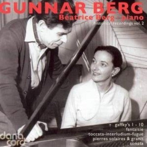 the album cover for Berg - Historical Recordings 2