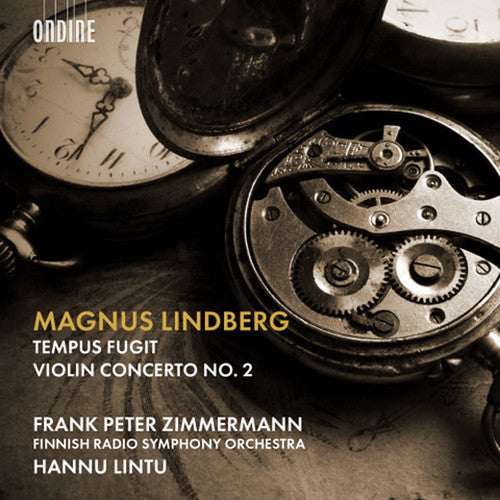 the album cover for Lindberg - Tempus Fugit / Violin Concerto 2