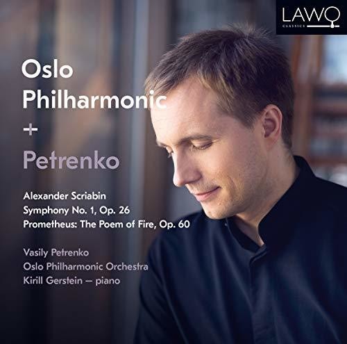 the album cover for Scriabin / Gerstein / Oslo Philharmonic Orchestra - Symphony 1