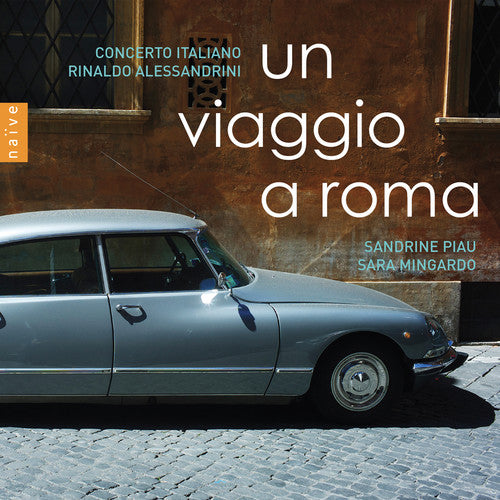 the album cover for Handel / Concerto Italiano - Un Viaggio a Roma