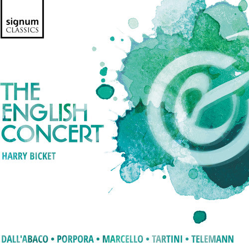 the album cover for Telemann / English Concert - Concertos
