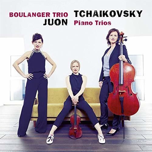 the album cover for Tchaikovsky / Boulanger Trio - Piano Trios