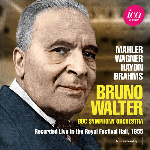 the album cover for Brahms / Walter - Mahler / Wagner / Haydn / Brahms