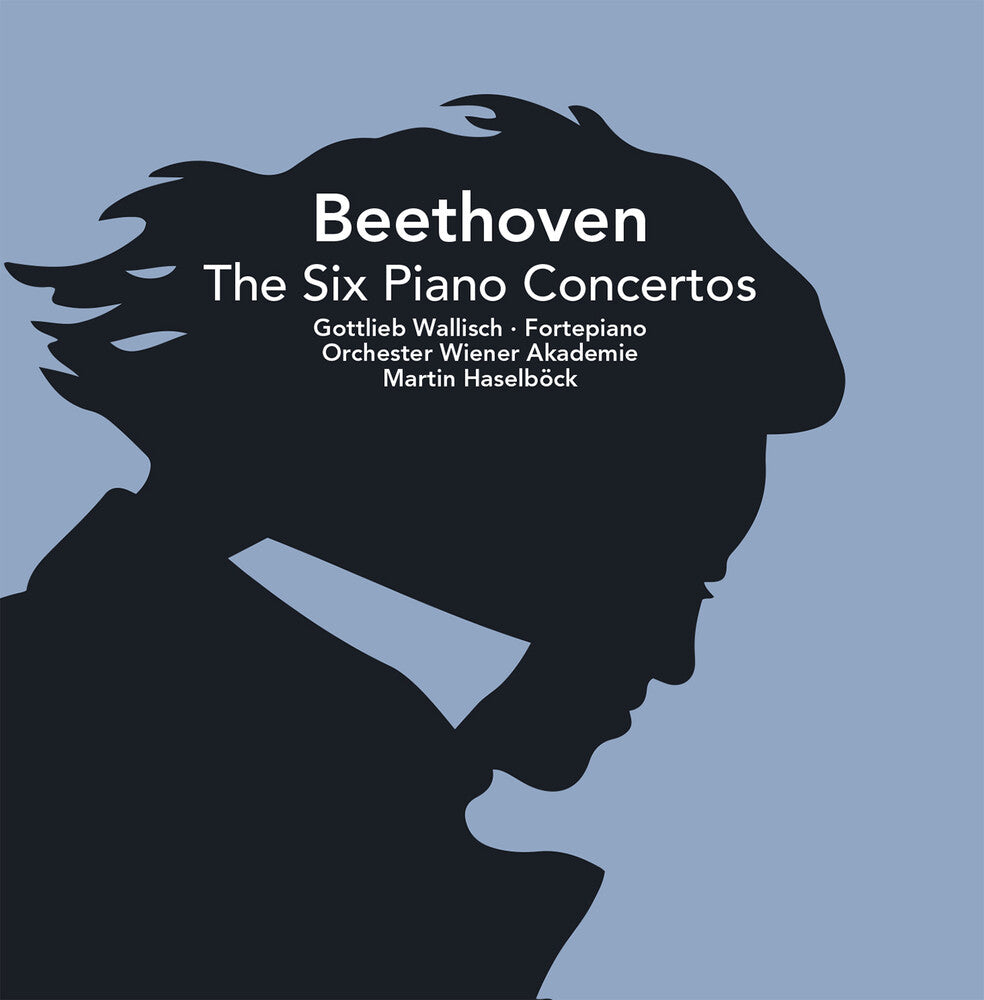 the album cover for Beethoven / Wallisch / Haselbock - Six Piano Concertos