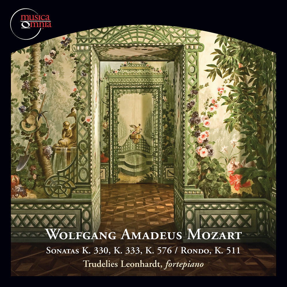 the album cover for Mozart / Leonhardt - Works for Fortepiano 3