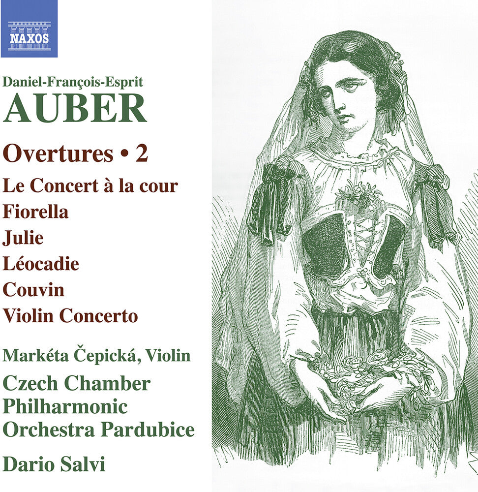 the album cover for Auber / Cepicka / Salvi - Overtures 2