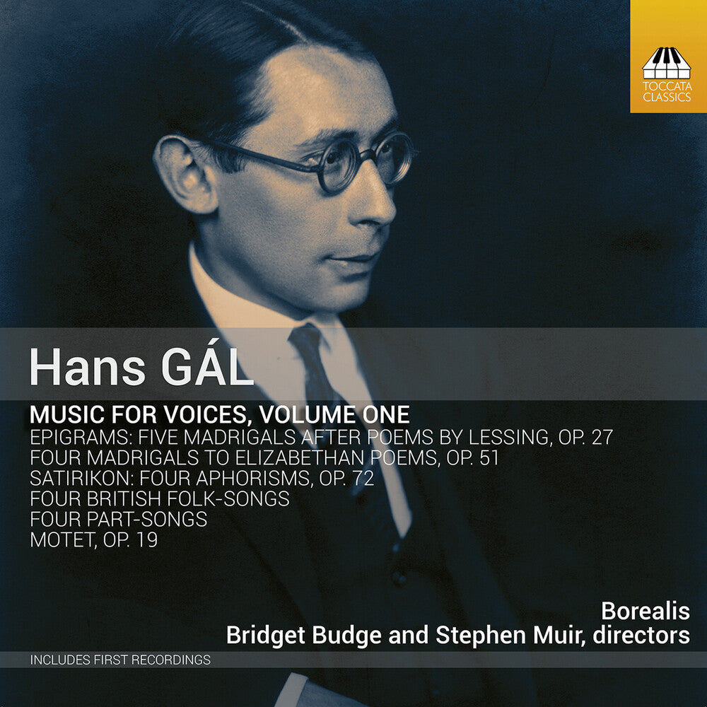 the album cover for Gal / Borealis / Muir - Music for Voices 1
