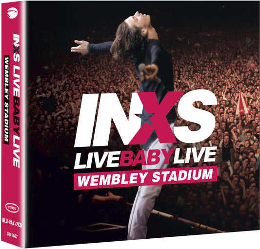 the album cover for INXS - Live Baby Live (2CD+Bluray)