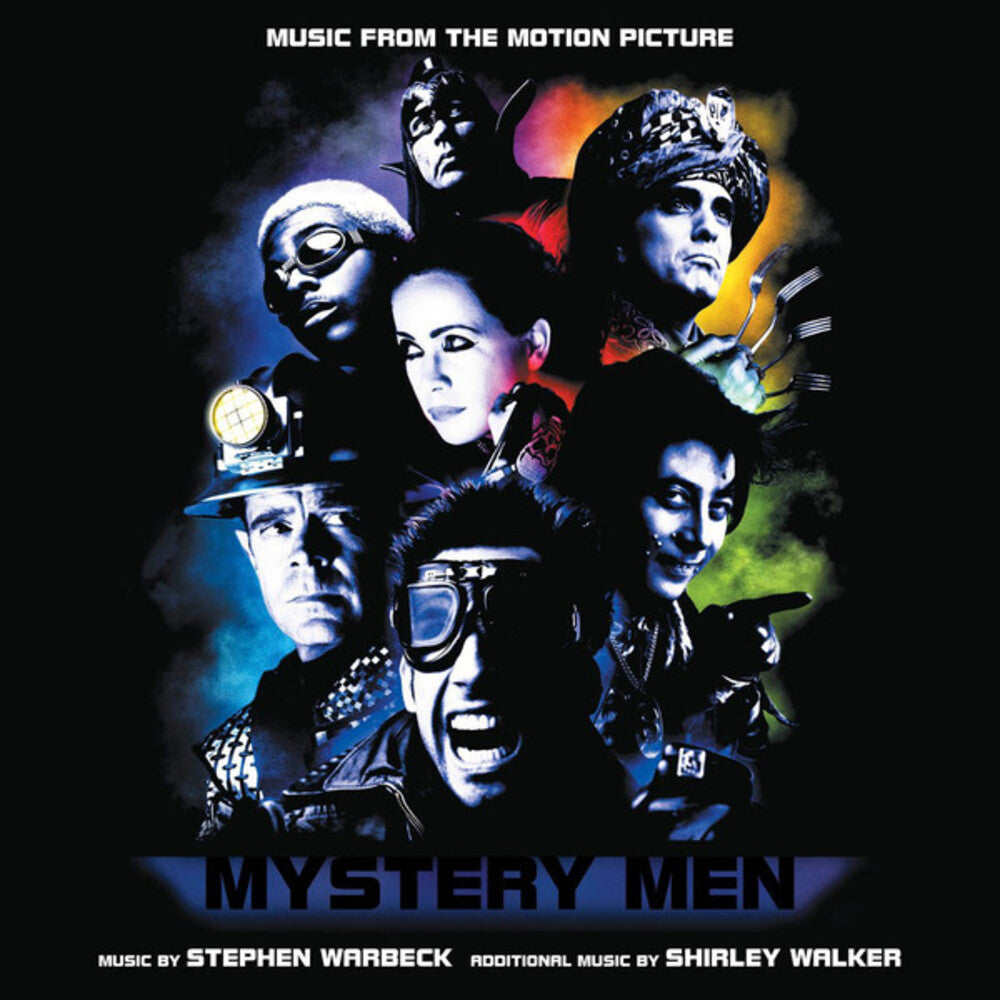 the album cover for Stephen Warbeck Ltd Ita - Mystery Men / O.S.T. [Limited Edition] (Ita)