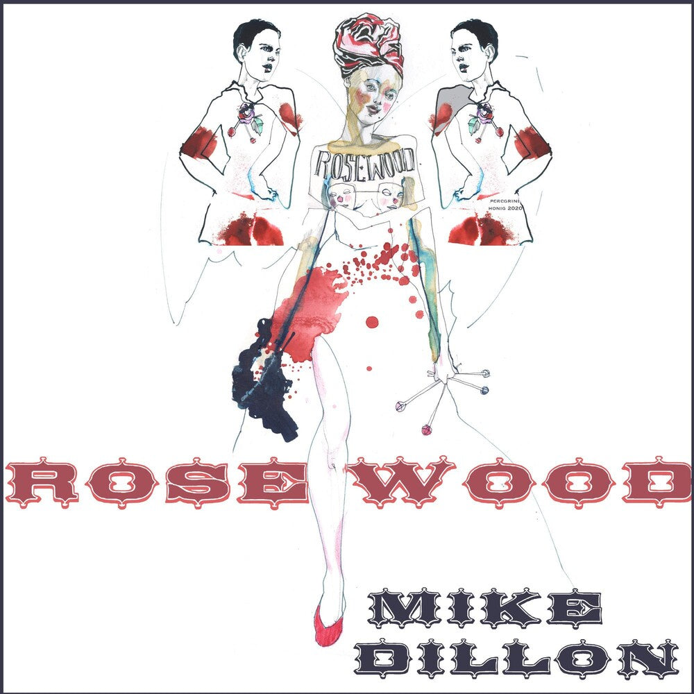 the album cover for Mike Dillon - Rosewood