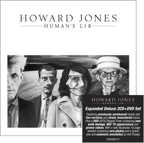 the album cover for Howard Jones - Human's Lib (W/Dvd) [Deluxe] (Exp) [Digipak] (Uk)