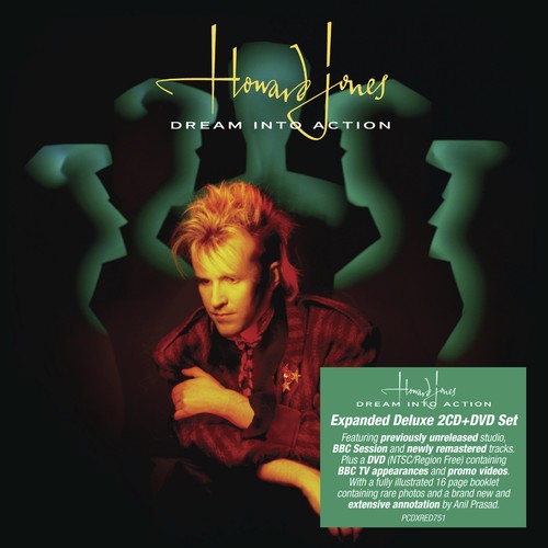 the album cover for Howard Jones - Dream Into Action (W/Dvd) [Deluxe] (Exp) [Digipak] (Uk)