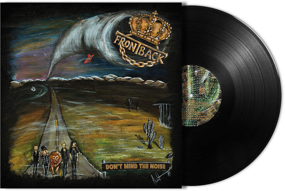 the album cover for Frontback - Don't Mind The Noise