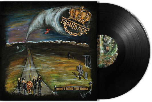 the album cover for Frontback - Don't Mind The Noise