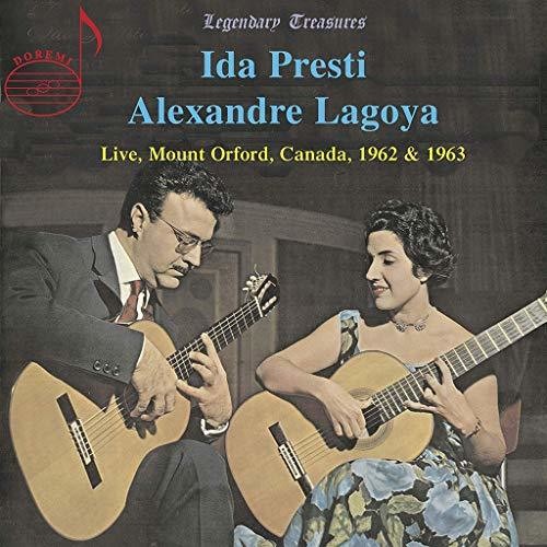 the album cover for Albeniz / Presti / Lagoya - Ida Presti & Alexandre Lagoya Live