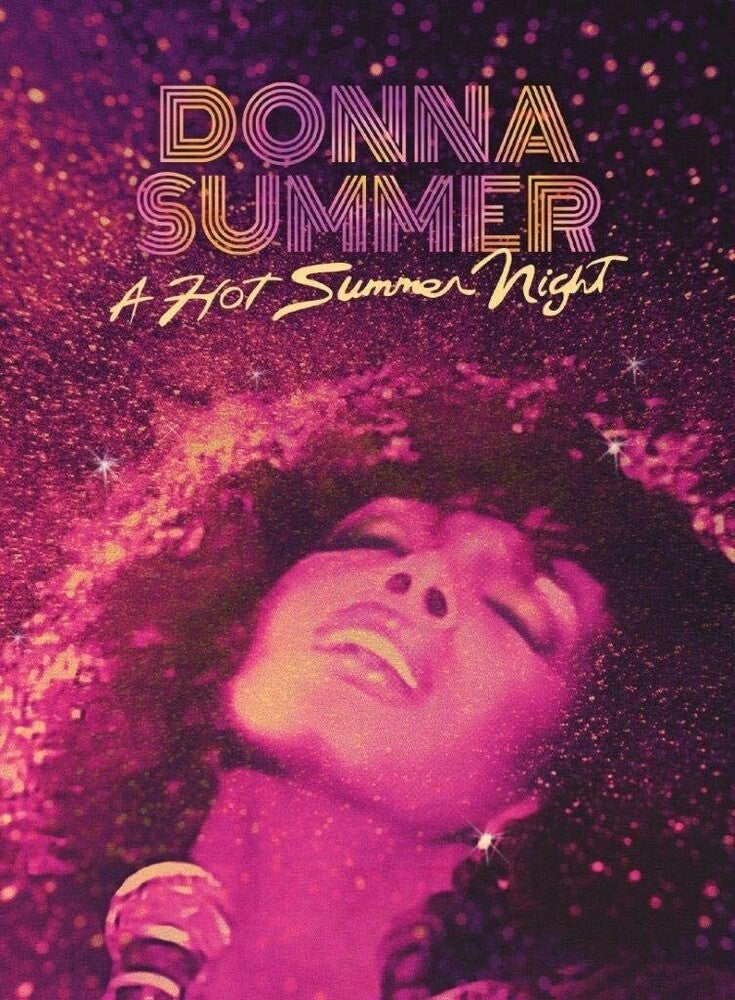 the album cover for Donna Summer - Hot Summer Night [CD/DVD]