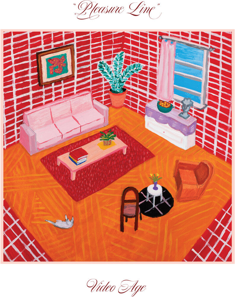 the album cover for Video Age - Pleasure Line [LP]