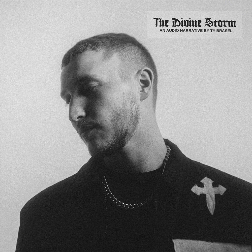 the album cover for Ty Brasel - The Divine Storm