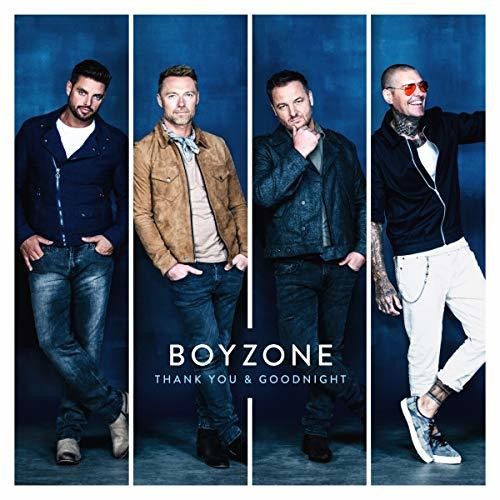 the album cover for Boyzone - Thank You & Good Night [Import]