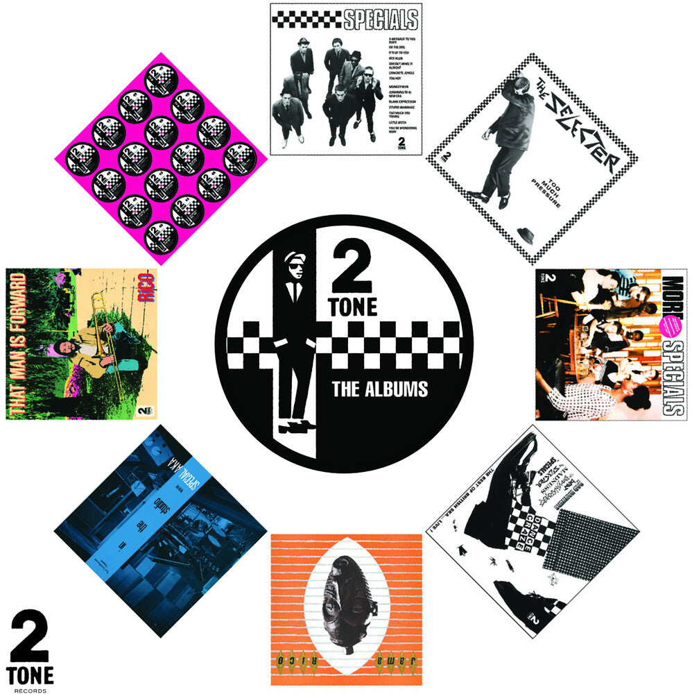 the album cover for Various Artists - Two Tone - The Albums [8 CD Box Set]