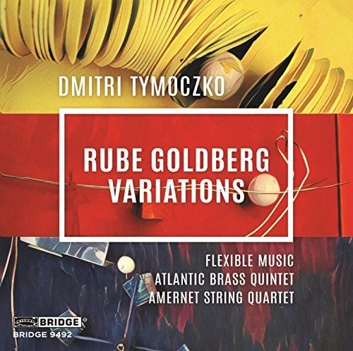 the album cover for Flexible Music - Rube Goldberg Variations