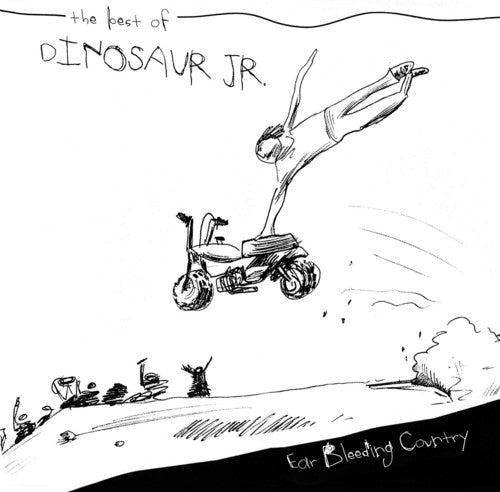 the album cover for Dinosaur Jr. - Ear Bleeding Country: The Best Of