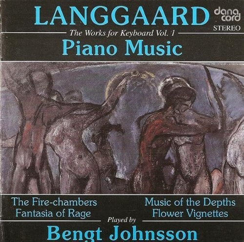 the album cover for Johnsson - Works For Keyboard