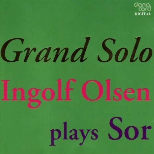 the album cover for Olsen - Grand Solo