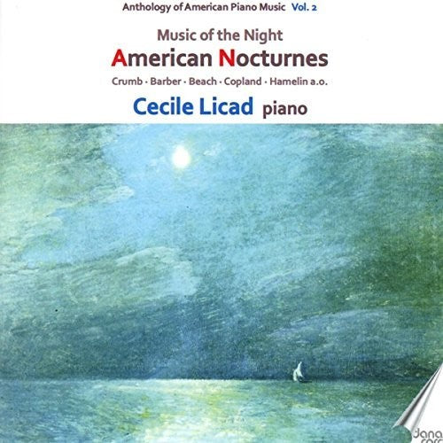 the album cover for Cecile Licad - American Nocturnes