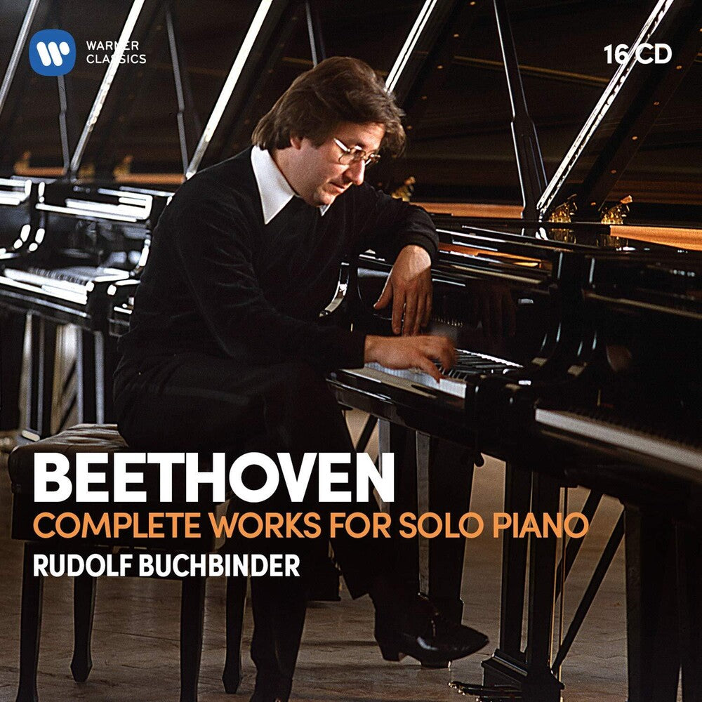 the album cover for BuchbinderRudolf - Beethoven: Complete Works for Solo Piano