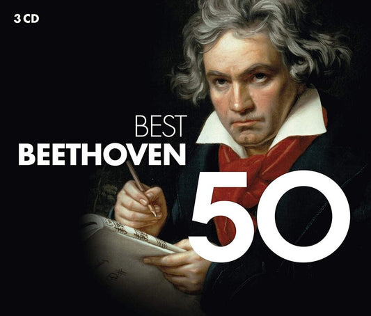 the album cover for 50 Best Beethoven - 50 Best Beethoven [Digipak]