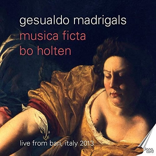 the album cover for Holten / Musica Ficta - Gesualdo Madrigals