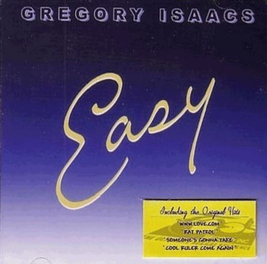 the album cover for Gregory Isaacs - Easy