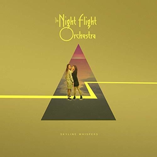the album cover for The Night Flight Orchestra - Skyline Whispers