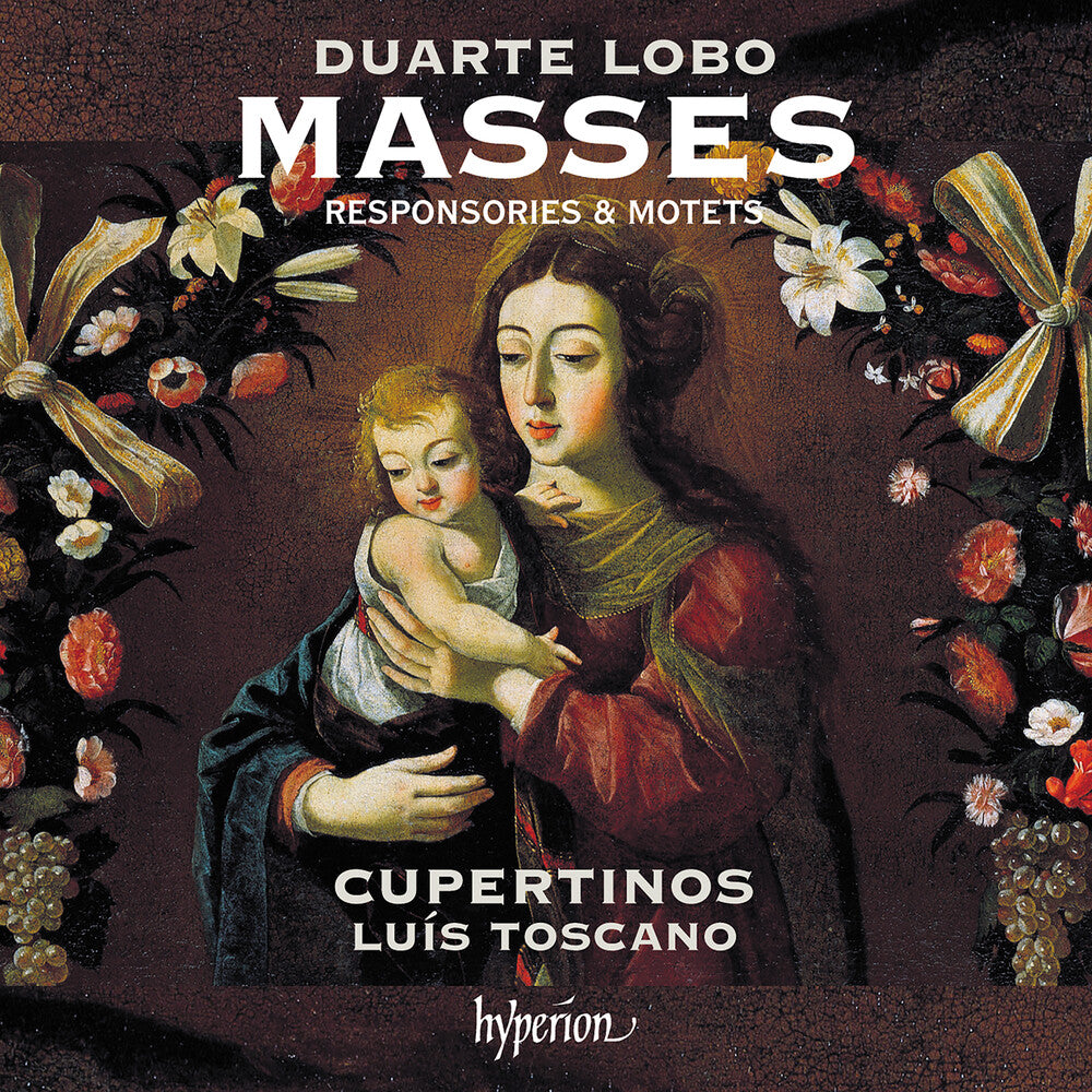 the album cover for Cupertinos / Luis Toscano - Lobo: Masses, Responsories & Motets