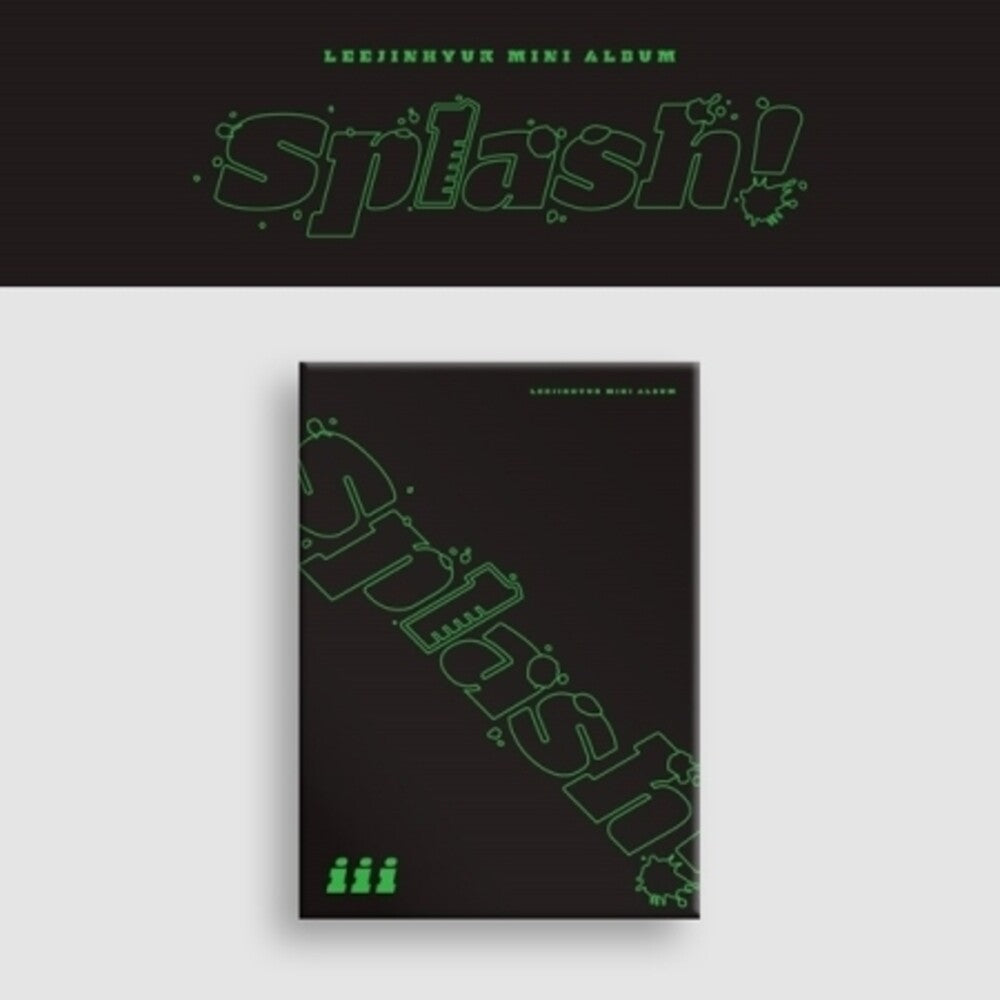 the album cover for Lee Jin Hyuk - Splash (III Version) (incl. 80pg Photobook, Folded Poster, Photocard, Pop-Up Photocard, Postcard + Clear Bookmark)