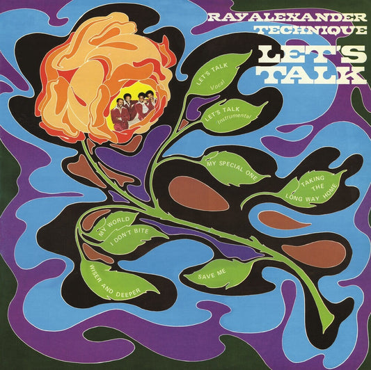 the album cover for Ray Alexander Technique - Let's Talk