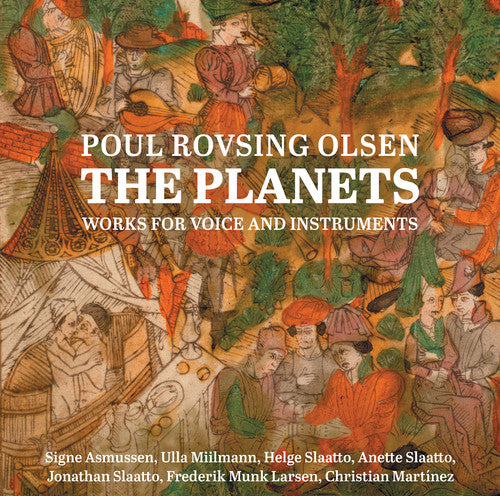the album cover for Olsen / Asmussen / Martinez - Planets