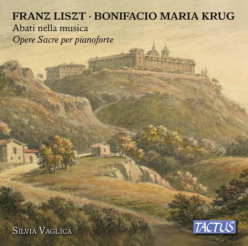 the album cover for Liszt / Vaglica - Sacred Piano Works